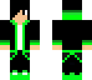 green black man