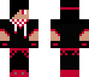 red black man with beats
