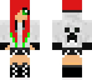 red hair creeper girl