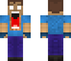 yelling herobrine
