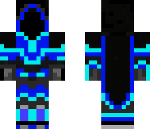 light blue and blue assassin