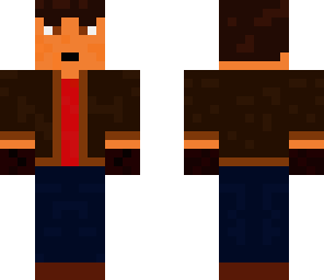 brown jacket guy