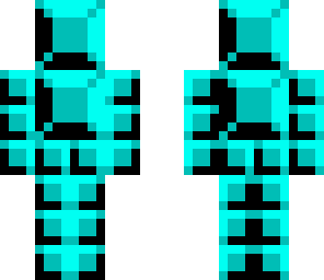 retro diamond block guy