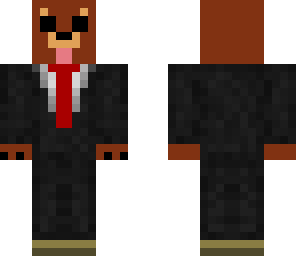bear in a suit