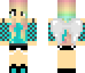 rainbow girl
