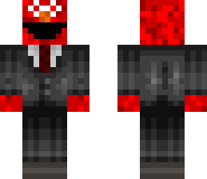elmo con traje