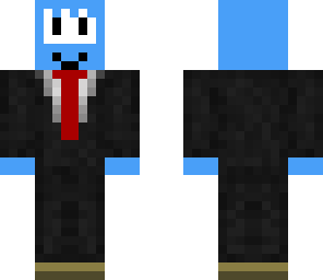 puffle in a suit