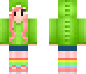 edited dino girl