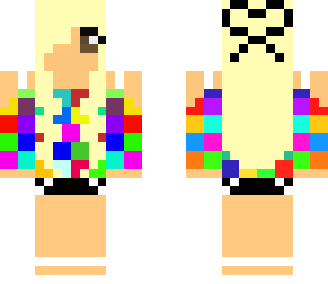 colorful girl