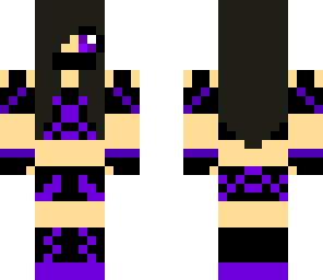 ninja girl purple