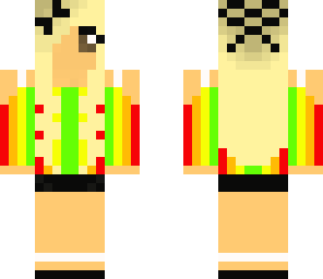 rainbowish girl