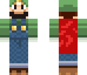 luigi with cape