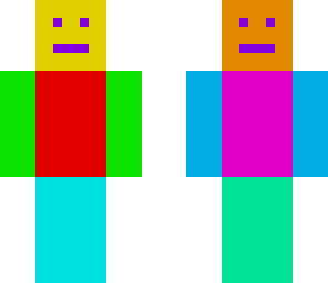 colour faces