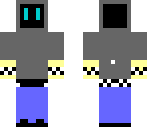 robot with sweatshirt