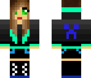 blue creeper girl updated