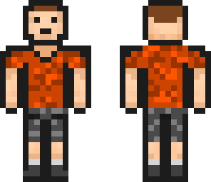 updated cartoon man