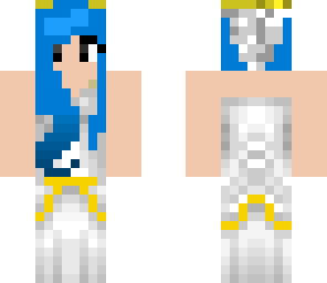 edited blue wedding girl