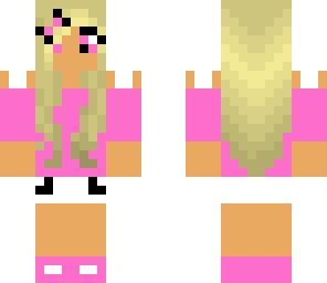 pink girly girl