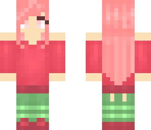idk pink girl