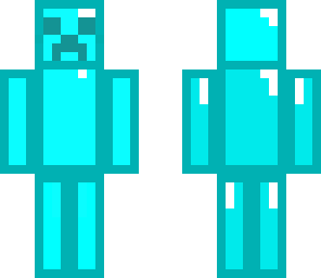 blue shiny creeper edit