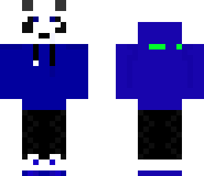 blue panda