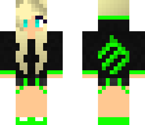 lightgreen monster girl