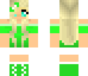 green girl