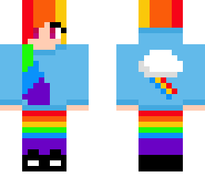 other fixed rainbow dash girl