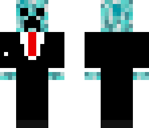 blue creeper in a suit