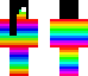rainbow girl