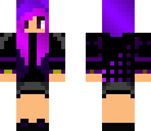 purple dj girl 