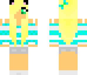 summer cat girl