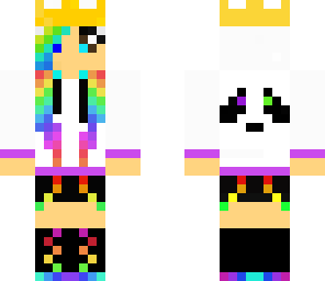 rainbow panda queen fixed
