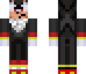 shadow the hedgehog | Minecraft Skins