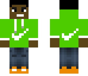 black nike guy