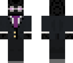 enderman in a tux