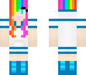 rainbow girl