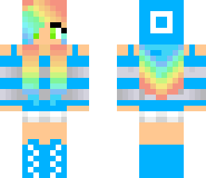 blue stripe