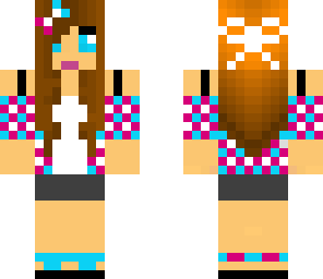 colorful summertime girl 2