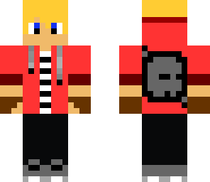 blonde parkour boy