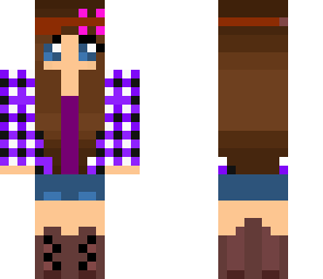 purple cowgirl