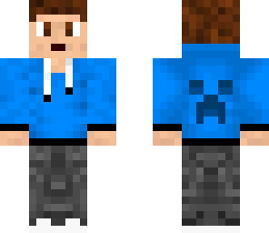 blue teenager