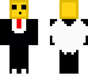 yellow suited slime with wings 