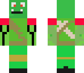 orc caveman warior