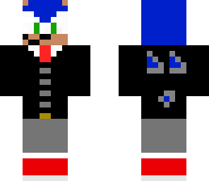 sonic in a suit