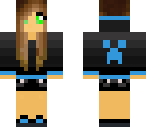 blue creeper girl
