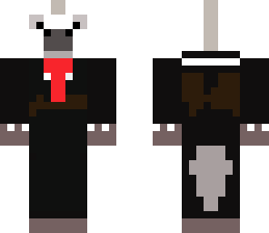 horse in suit