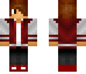 cool red jacket boy