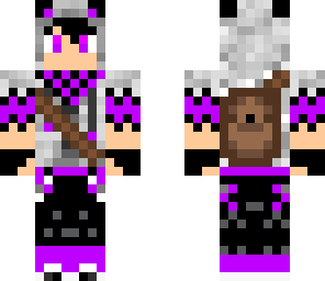 purple panda boy
