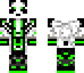 green panda